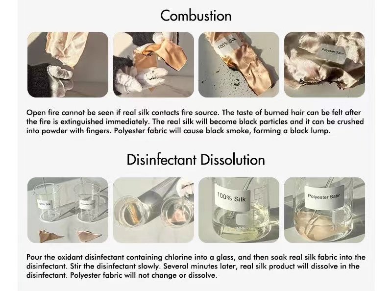 How to verify 100% Mulberry Silk